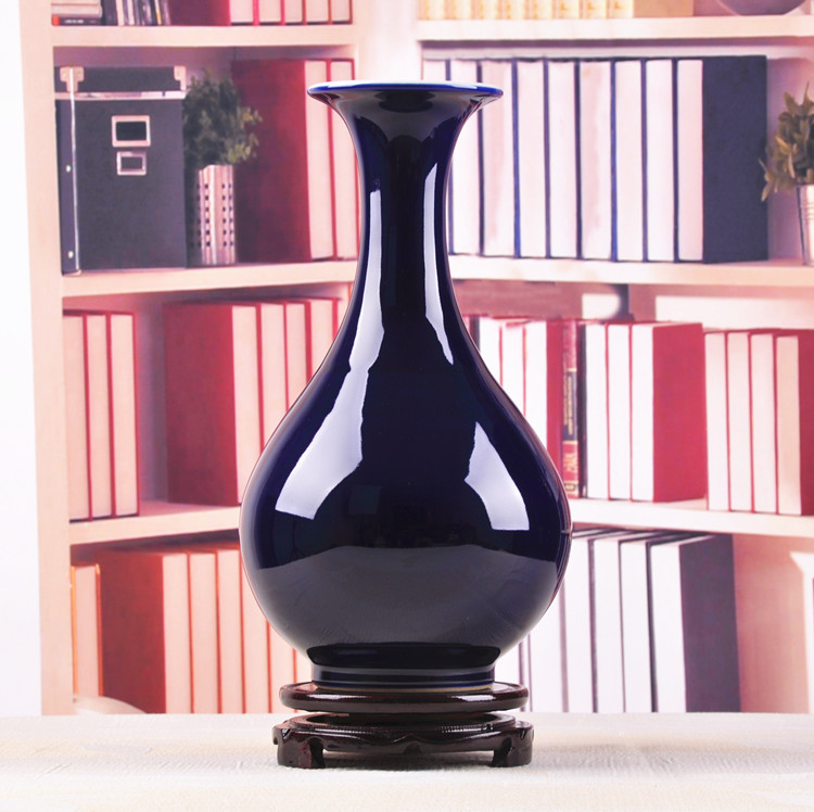 仿古颜色釉陶瓷花瓶